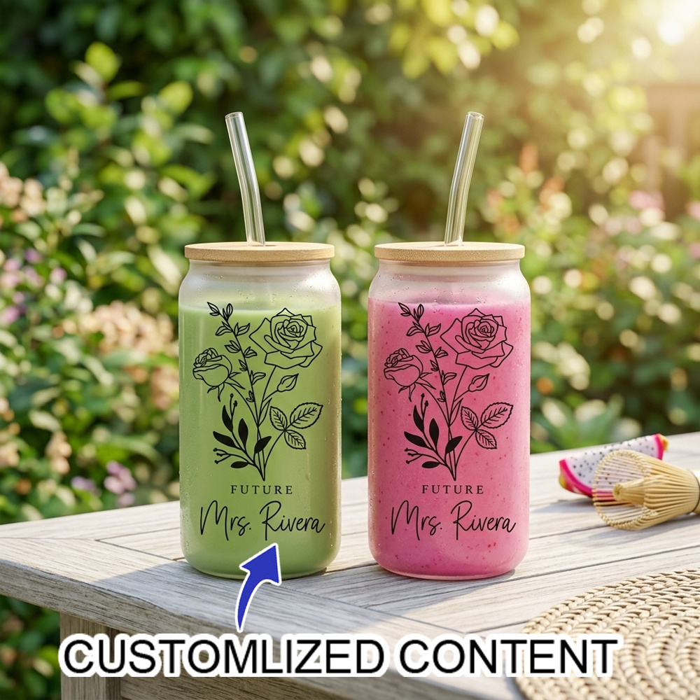 Coffee Equipment Names - Vaso de Vidrio Personalizado con Nombre,