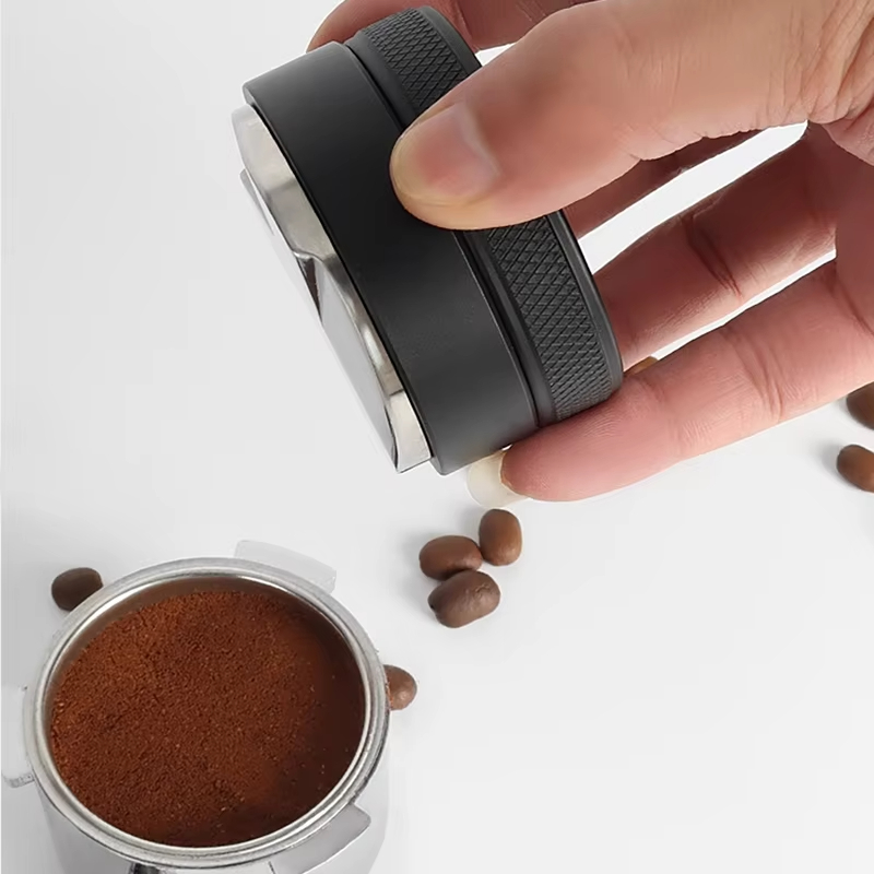 Distribuidor de café, herramie - Espresso Tamper Set reseña y precio