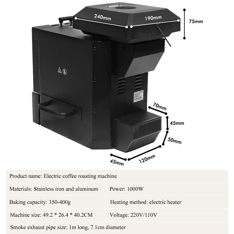 Equipo para asar granos de caf - Coffee Equipment Usa reseña y precio