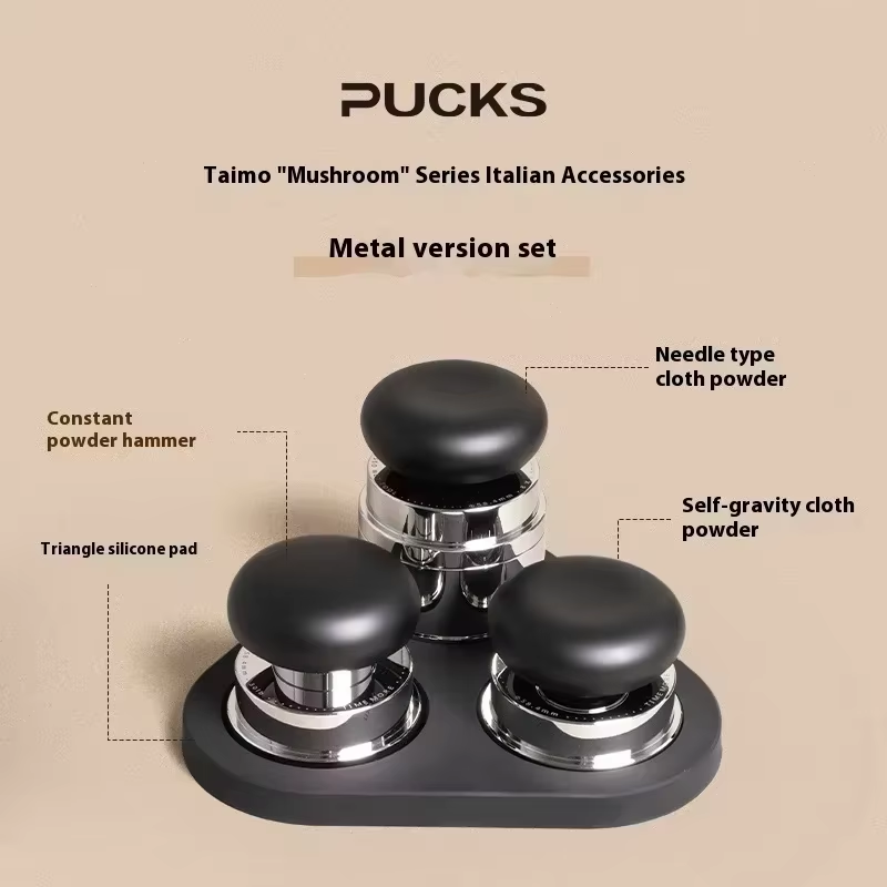 Prensador de café de fuerza co - Espresso Tamper Set reseña y precio