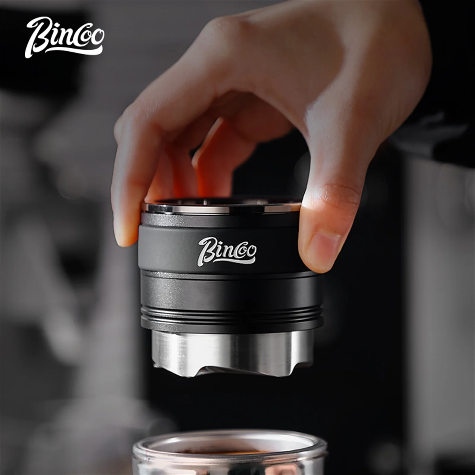 Bincoo-nivalizador de portafil - Espresso Tamper Set reseña y precio