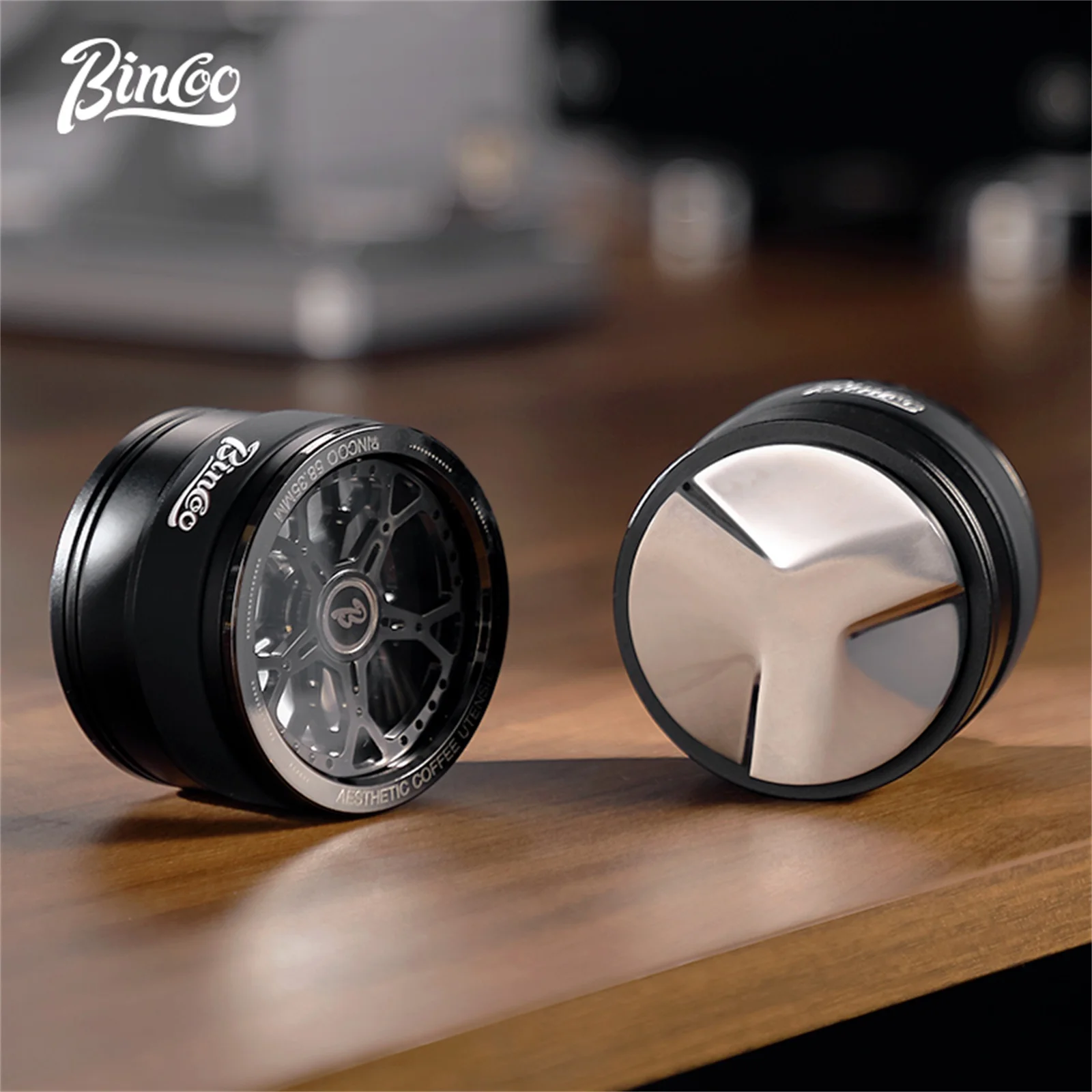 Bincoo-nivalizador de portafil - Espresso Tamper Set reseña y precio