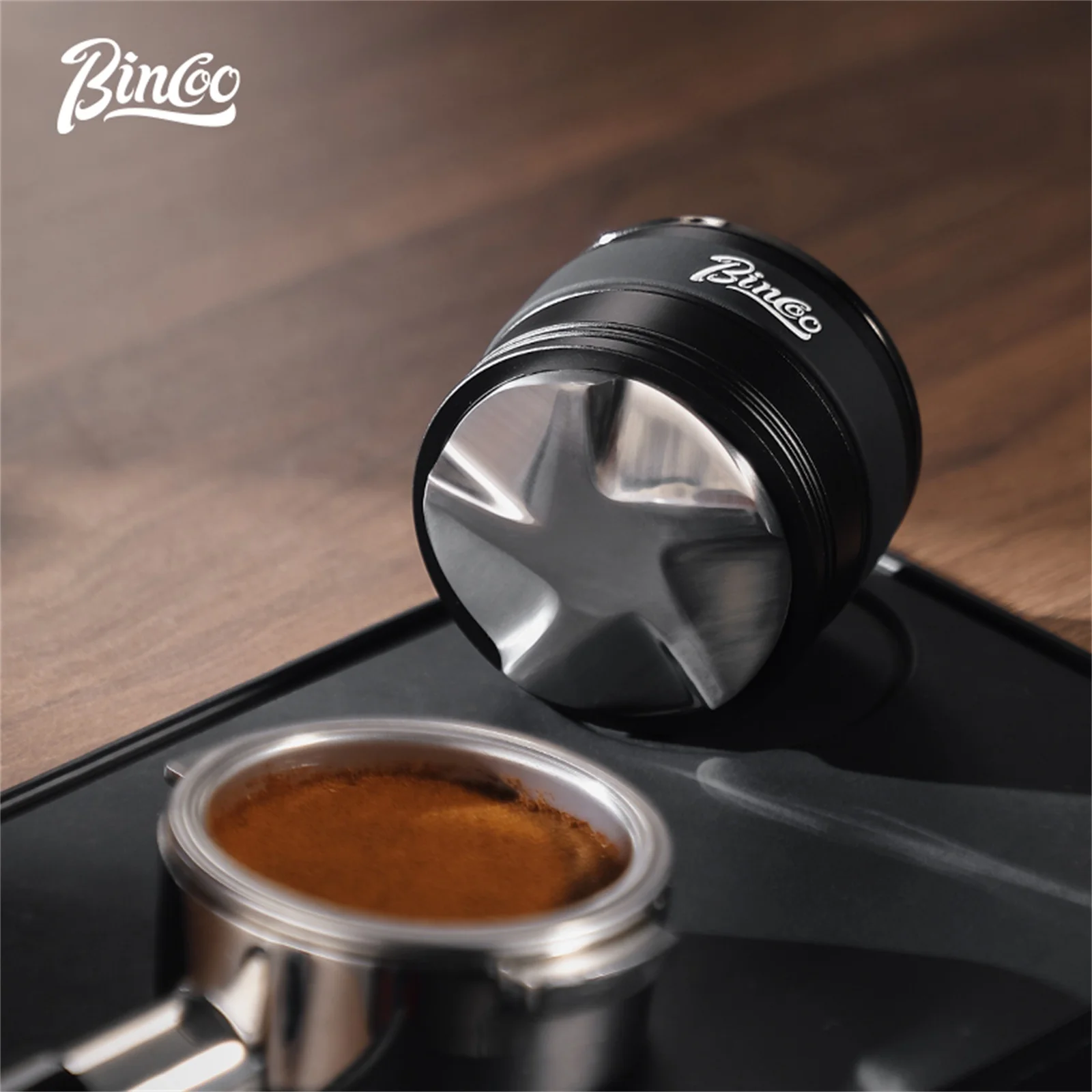 Bincoo-nivalizador de portafil - Espresso Tamper Set reseña y precio