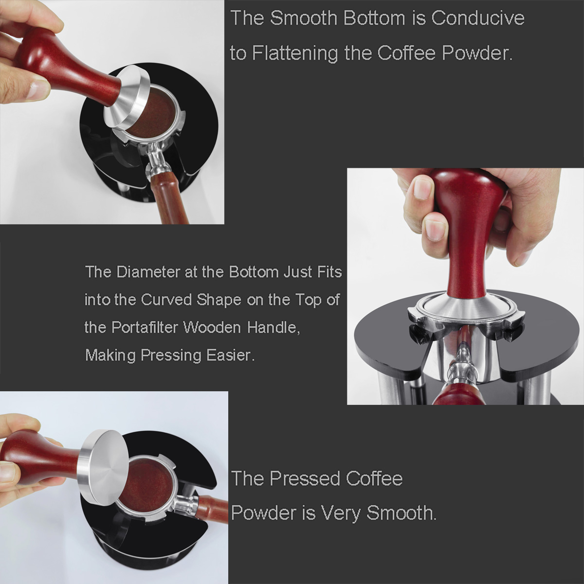 51mm 53mm 58mm Espresso manipu - Espresso Tamper Set reseña y precio