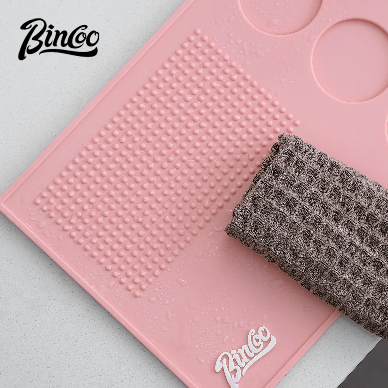 Bincoo-alfombrilla de apisonam - Espresso Tamper Set reseña y precio